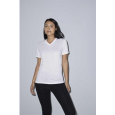egyéb Póló American Apparel rövid ujjú női, white, S