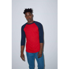 egyéb Póló American Apparel unisex, black/white, 2XL