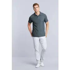 egyéb Póló (Gildan Softstyle) galléros férfi férfi (100%pamut 177g/m2) charcoal, 4XL munkaruha