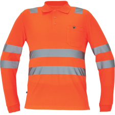 egyéb Póló Lugo Hi-Vis hosszú ujjú narancssárga 3XL láthatósági ruházat
