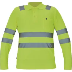 egyéb Póló Lugo Hi-Vis hosszú ujjú sárga S
