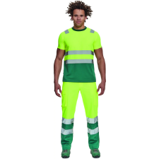 egyéb Póló Monzon Hi-Vis sárga/zöld 3XL munkaruha