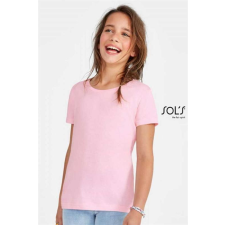 egyéb Póló Sols Cherry Girls rövid ujjú környakas karcsúsitott gyerek, white, 4A gyerek póló