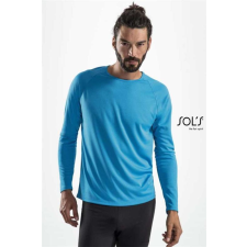 egyéb Póló Sols férfi hosszú ujjú férfi, aqua, L munkaruha
