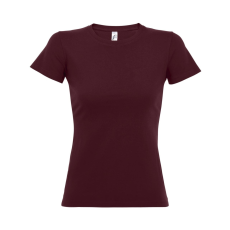egyéb Póló Sols Imperial női kerek nyakrész női, burgundy, XL