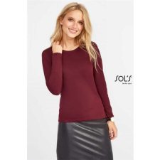 egyéb Póló Sols Majestic női kerek nyakrész hosszú ujjú női, dark grey, XL munkaruha