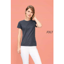 egyéb Póló Sols Regent női kerek nyak női, dark grey, XL munkaruha