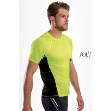 egyéb Póló Sols Sydney férfi, neon yellow, XL munkaruha