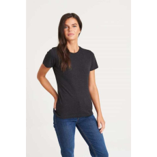 egyéb Póló Tri-Blend női női, heather charcoal, L
