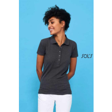 egyéb Pólóing Sols Phoenix női női (95%pamut 5%elasztán) black, XL munkaruha
