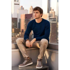 egyéb Pulóver Anvil felnőtt kereknyakú (60%poliészter 40%pamut) heather grey, S