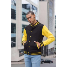 egyéb Pulóver Just Hoods férfi (80%pamut 20%poliészter) oxford navy/white, 3XL