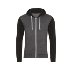 egyéb Pulóver Just Hoods férfi, charcoal grey/burgundy, XS