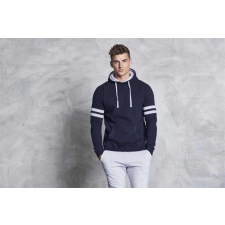 egyéb Pulóver Just Hoods unisex, heather grey/deep black, 2XL munkaruha