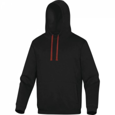 egyéb Pulóver Lecco kapucnis 280g/m2 gumírozott csukló és alj 2 oldasó zseb szürke (65%poliészter 35%pamut) grey/yellow 2XL