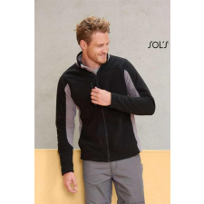 egyéb Pulóver Sols North polár unisex cipzáras férfi (300g/m2) black, L munkaruha