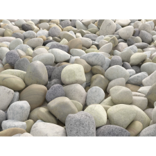 egyéb Rhein színes kavics színes 50 mm - 150 mm, 25 kg/zsák kerti dekoráció
