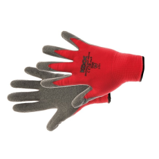 egyéb ROCKING RED kesztyű nylon latex piros 11