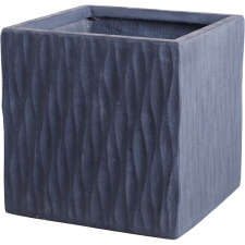 egyéb Rodez cserép 50 cm x 50 cm x 50 cm sötétszürke kerti dekoráció