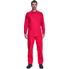 egyéb SANGU póló hosszú ujjú (piros, XL) munkaruha