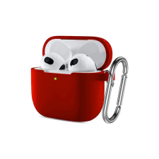 egyéb SFT Airpods 3 Szilikon Tok Piros tok és táska