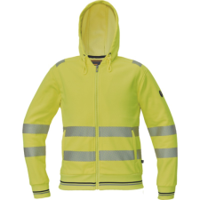 egyéb SHELDON HV kapucnis kardigán (sárga, 3XL) munkaruha