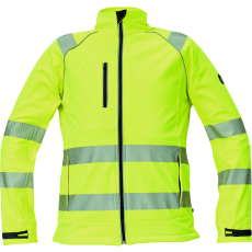 egyéb SHELDON HV softshell dzseki (sárga, XS)