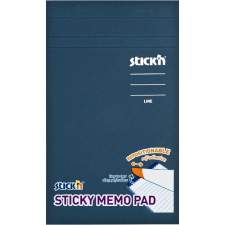 egyéb Stick'N 190,5x114mm öntapadó jegyzetfüzet - Sárga (50 lap / tömb) (21850) füzet
