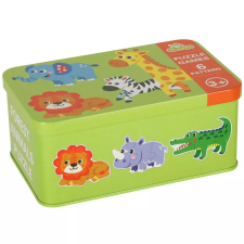 egyéb Szafari állatok 25 darabos puzzle fém dobozban (KX6015) puzzle, kirakós