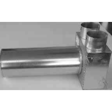 egyéb Szellőzőcső szelepfogadó CF KLO-2x75/125-OC/320mm szelepfogadó hűtés, fűtés szerelvény