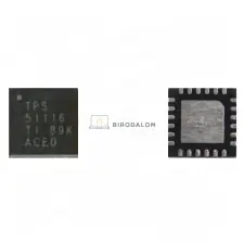 egyéb Texas Instruments TPS51116 gyári tápvezérlő IC (QFN-24) laptop alkatrész