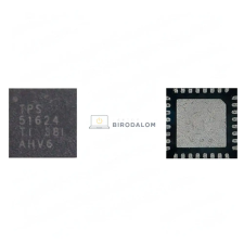 egyéb Texas Instruments TPS51624RSMR gyári tápvezérlő IC (QFN-32) laptop alkatrész