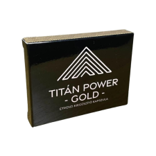 egyéb Titán Power Gold - étrend-kiegészítő férfiaknak (3db) potencianövelő