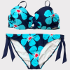 egyéb Türkiz virágos bikini