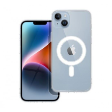 egyéb Utángyártott Apple iPhone 14 Plus Magsafe szilikon tok átlátszó (69762) (EG69762) - Telefontok tok és táska