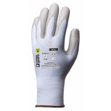 egyéb Vedőkesztyű Eurocut P318 vékony PU tenyérrel vágásbiztos fehér 11