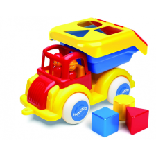 egyéb Viking Toys Jumbo teherautó figurákkal - Színes autópálya és játékautó