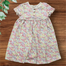 egyéb Virágos pamut ruha lányka ruha