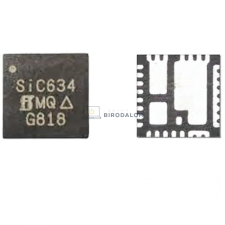 egyéb Vishay SIC634CD-T1-GE3 gyári tápvezérlő MOSFET IC (BGA) laptop alkatrész