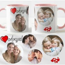  Egyedi fényképes Bögre - Család - CS02 bögrék, csészék