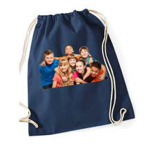  Egyedi fényképes tornazsák kék tornazsák