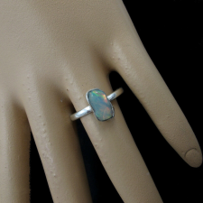  Egyedi opál rög gyűrű *55,5 gyűrű