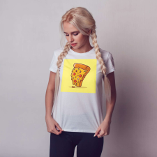 Egyedi póló | NFT series – Olvadó pizza 3 ajándéktárgy