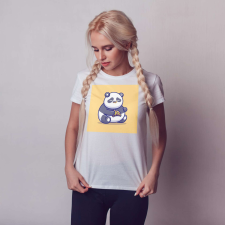  Egyedi póló | NFT series – Pizzát evő panda ajándéktárgy