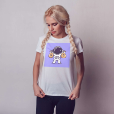  Egyedi póló | NFT series – Űrhajos és a fizetése 2 ajándéktárgy