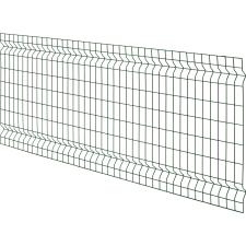 Egyrudas hálós kerítéspanel 3D zöld 80 x 200 cm kerti bútor