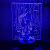  Egyszarvú ló 3D led lámpa