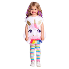 Egyszarvú Tabard jelmez lányoknak 4-6 éves korig 110 cm jelmez
