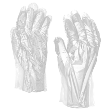  Egyszer használatos PE fólia kesztyű (9301) védőkesztyű