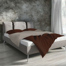  Egyszínű kétszemélyes ágyneműhuzat, Csokoládé (200x220+2 db 70x80 cm) lakástextília